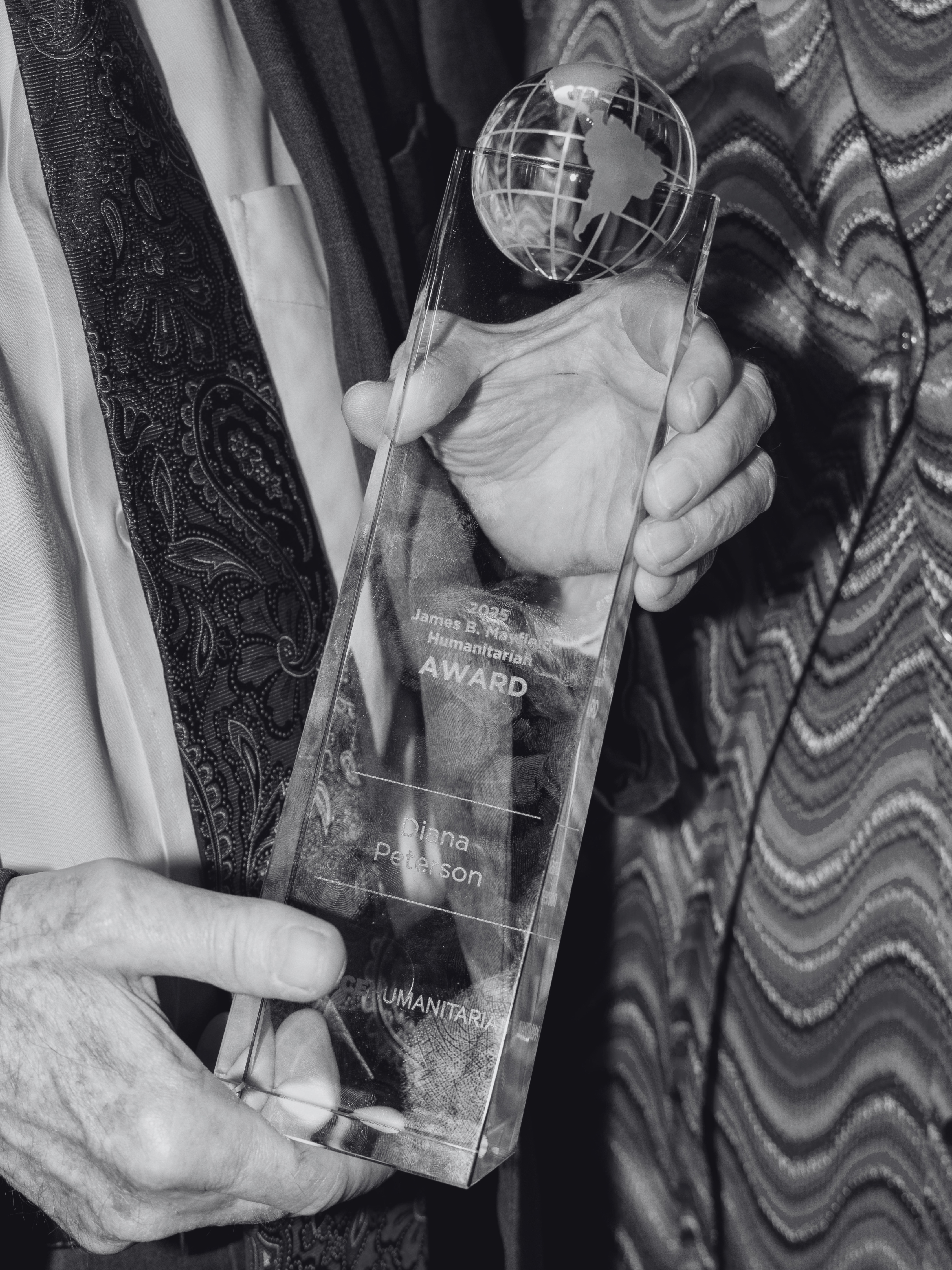 Diana Peterson at 2025 CHOICE Humanitarian Gala