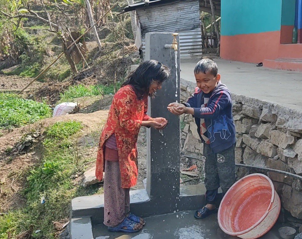 Samjhana pariyar and Rajes nepali Sundarbazar 8 Balithum, Lamjung-1