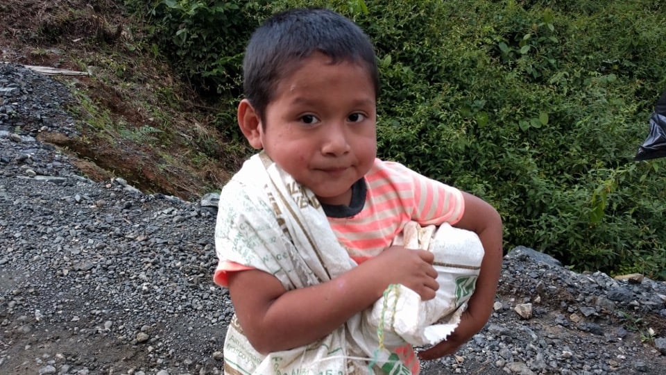 young boy in guatemala
